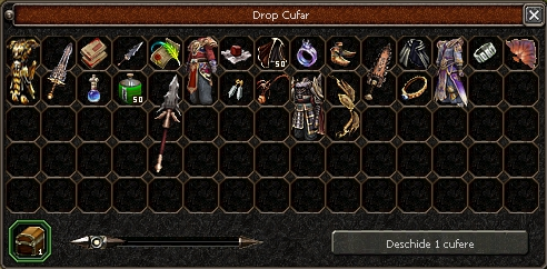 Conținut Lada Regelui Focului